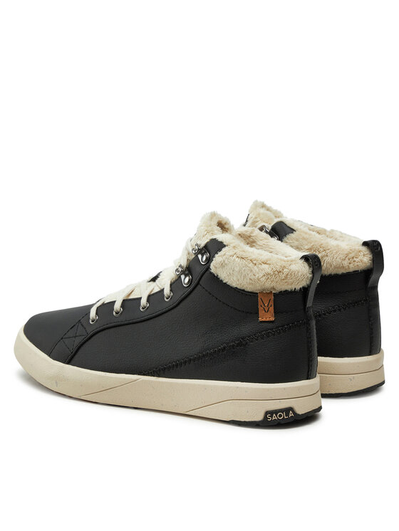 Saola Sneakersy Saola Bergen warm SAO5110 Čierna