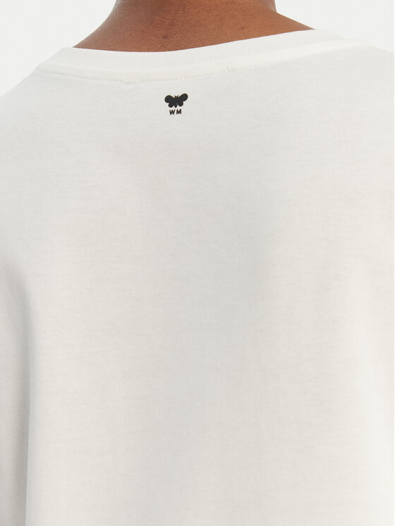 Weekend Max Mara Weekend Max Mara Camiseta Pantera 2615971032 Blanco Regular Fit