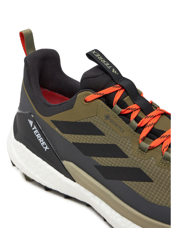 adidas Trekingová obuv adidas Terrex Free Hiker 2.0 Low Gore-Tex IH3537 Zelená