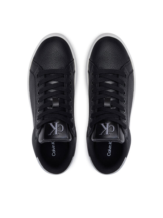 Calvin Klein Jeans Sneakersy Calvin Klein Jeans Bold Flatf Low Mix Ohb YW0YW01632 Čierna