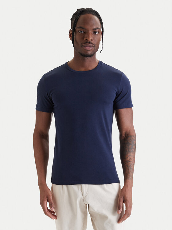 Polo Ralph Lauren Polo Ralph Lauren Комплект футболок Core Replen 714835960004 Cиній Slim Fit
