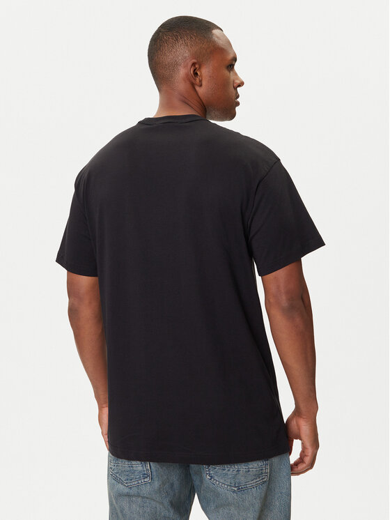 Versace Jeans Couture Versace Jeans Couture Camiseta 79GAHT08 CJ00T Negro Regular Fit