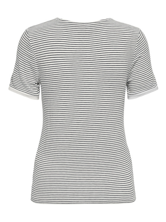 ONLY ONLY Camiseta Tine 15315406 Negro Regular Fit