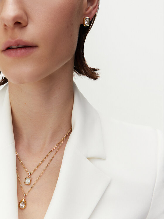 Guess Kolczyki Guess JUBE05 250JW Złoty