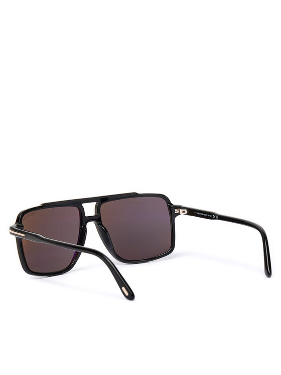 Tom Ford Сонцезахисні окуляри Tom Ford Kemp FT1177 01A Чорний