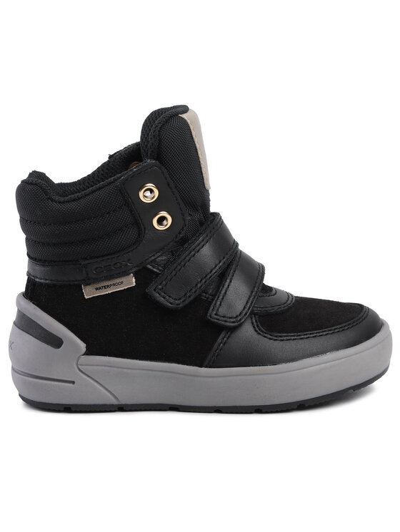 Geox Botines planos Geox J Sleigh G.Wpf B J94AGB 02285 C9999 M Negro