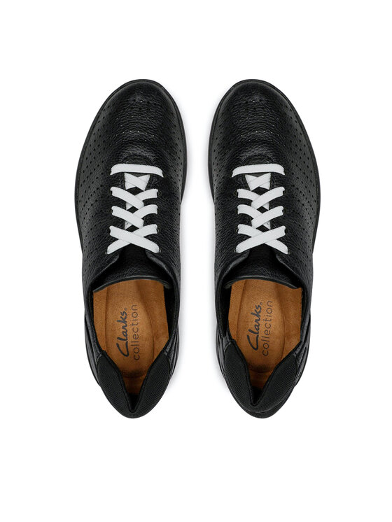 Sneakersy Clarks Keyleigh Aster 261648534 Czarny | Eobuwie.com.pl
