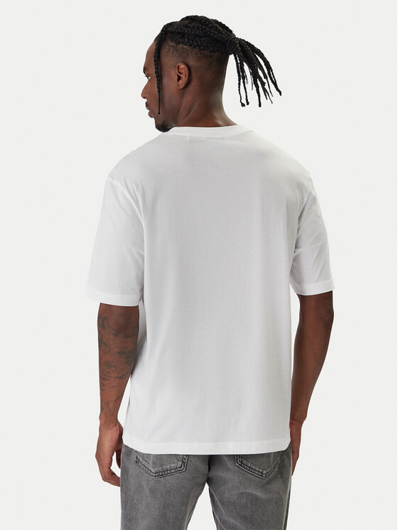 HUGO HUGO Футболка Namerix 50554350 Білий Regular Fit