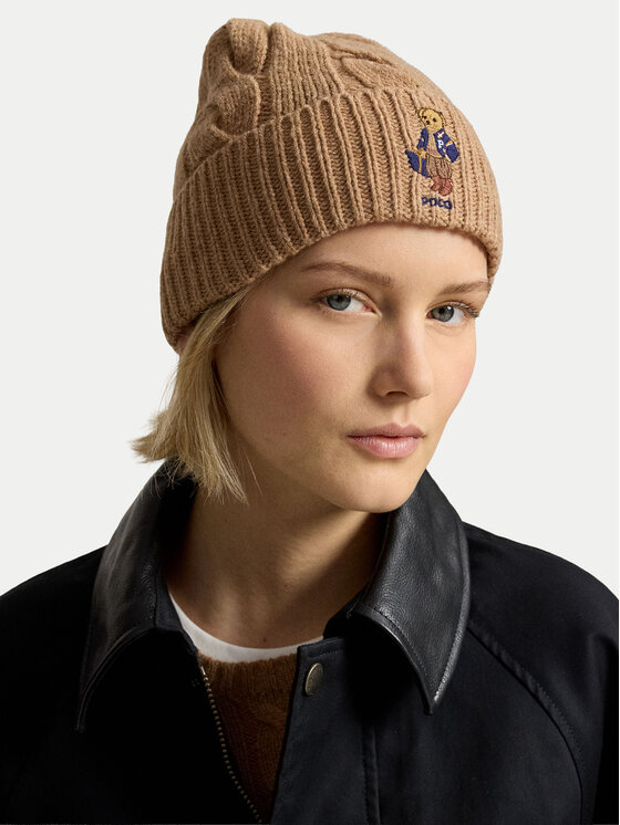Polo Ralph Lauren Čepice Polo Ralph Lauren 455P18118002 Hnědá