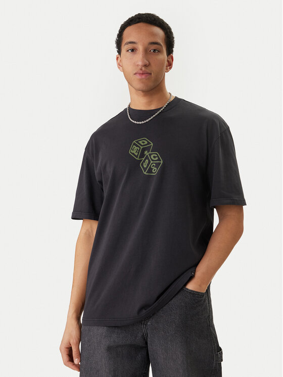 DC Shoes DC Shoes Camiseta High Rollin EDYZT04367 Negro Regular Fit