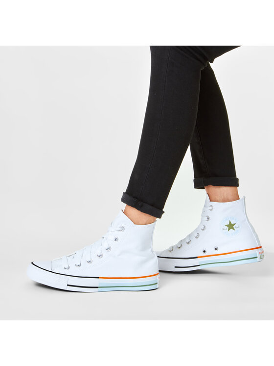 Converse Кеди Converse Ctas Hi 167751C Білий