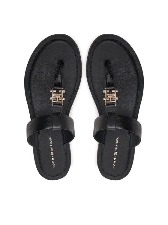 Tommy Hilfiger Σαγιονάρες Tommy Hilfiger Th Elevated Sandal FW0FW07174 Μαύρο