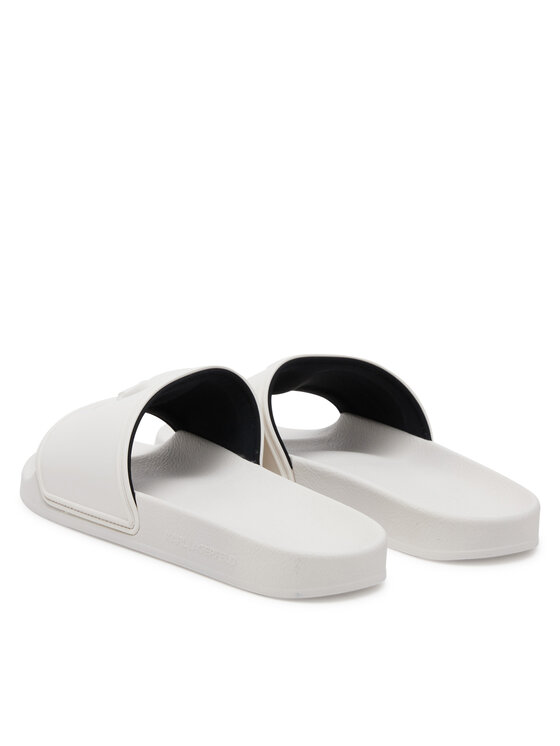 KARL LAGERFELD Шльопанці KARL LAGERFELD Kondo KL70009A Білий