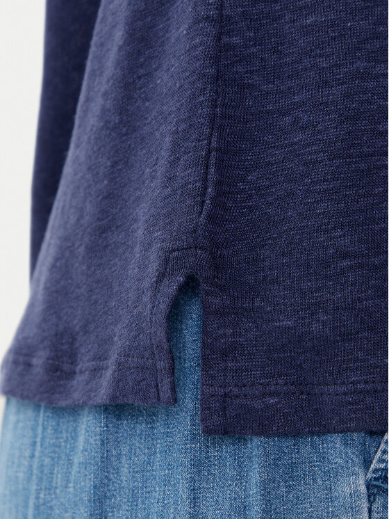 United Colors Of Benetton United Colors Of Benetton Felső 37UJE8398 Sötétkék Regular Fit