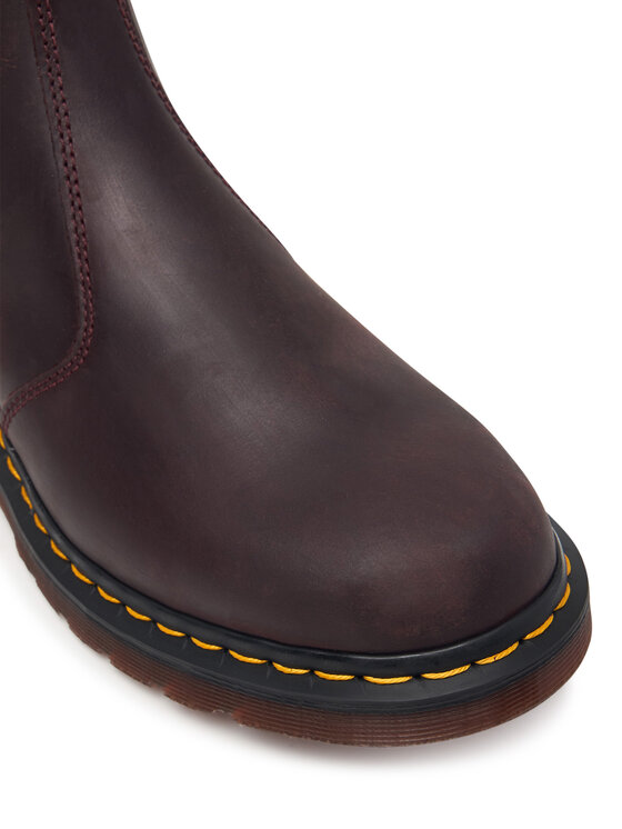 Dr. Martens Sztyblety Dr. Martens 2976 YS Crazy Horse  DM27486600 Bordowy