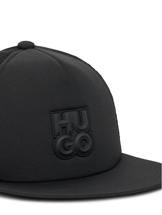 HUGO Kapa s šiltom HUGO G00308 Črna