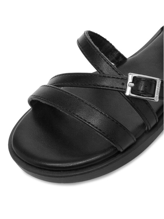 U.S. Polo Assn. Босоніжки U.S. Polo Assn. EO-ANGE001K/6Y1 Чорний
