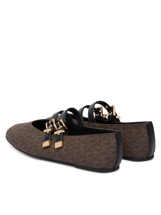 MICHAEL Michael Kors Ballerine MICHAEL Michael Kors Rowen Flex Ballet 40R6RWFP1B Marrone