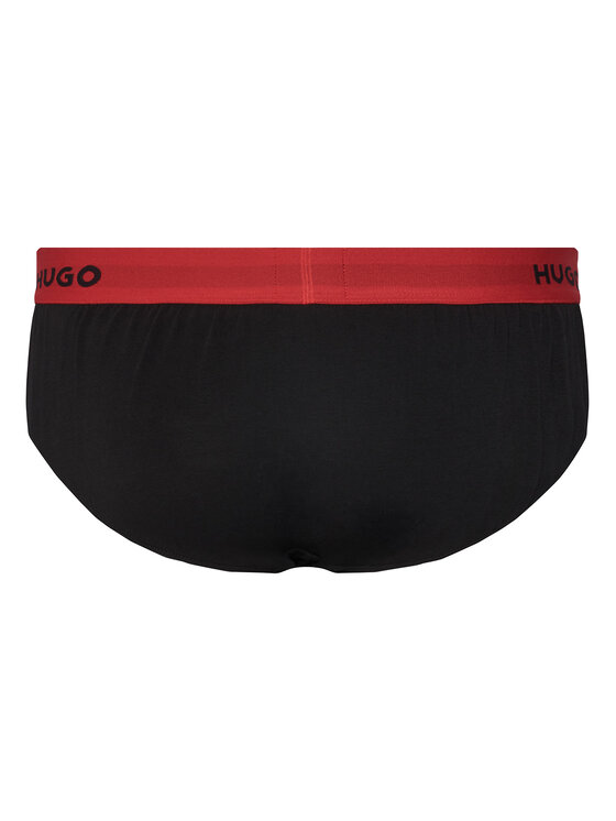 HUGO HUGO Conjunto de slips Hipbrief Triple 50532570 Negro