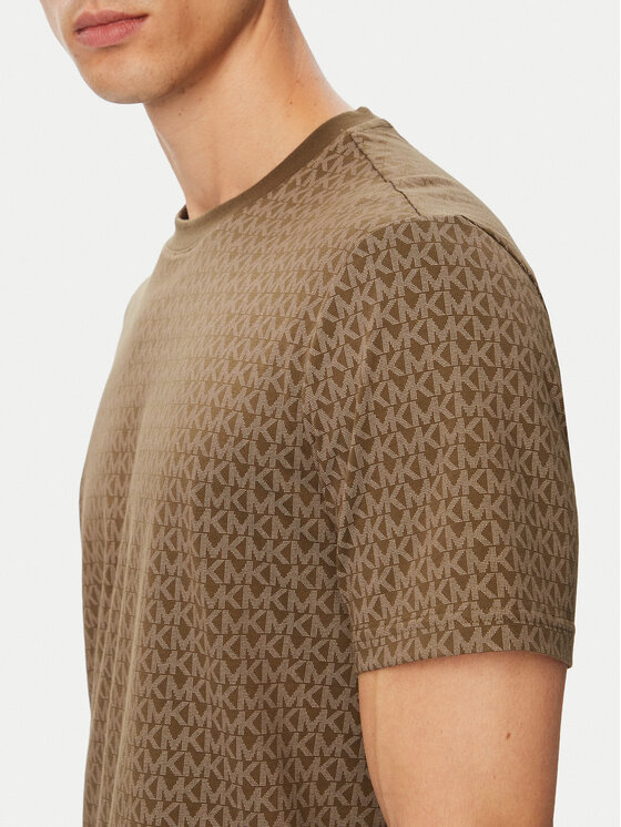 MICHAEL Michael Kors MICHAEL Michael Kors Camiseta CS5529A5KS Caqui Regular Fit