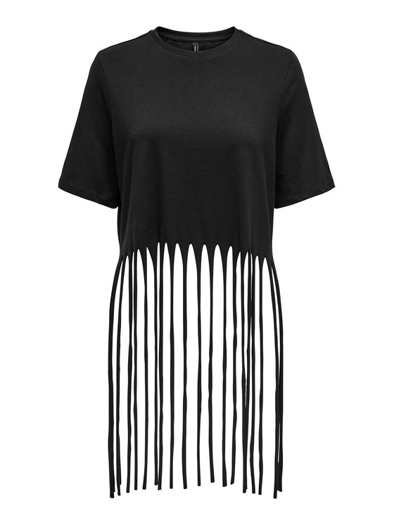 ONLY ONLY Camiseta Zinna 15325262 Negro Regular Fit