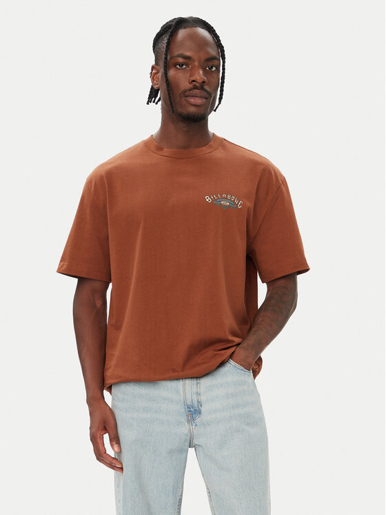 Billabong Billabong Camiseta EBYZT00628 Marrón Relaxed Fit