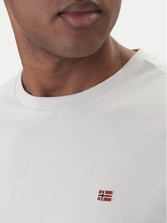 Napapijri Napapijri Camiseta Salis NP0A4H8D Beis Regular Fit