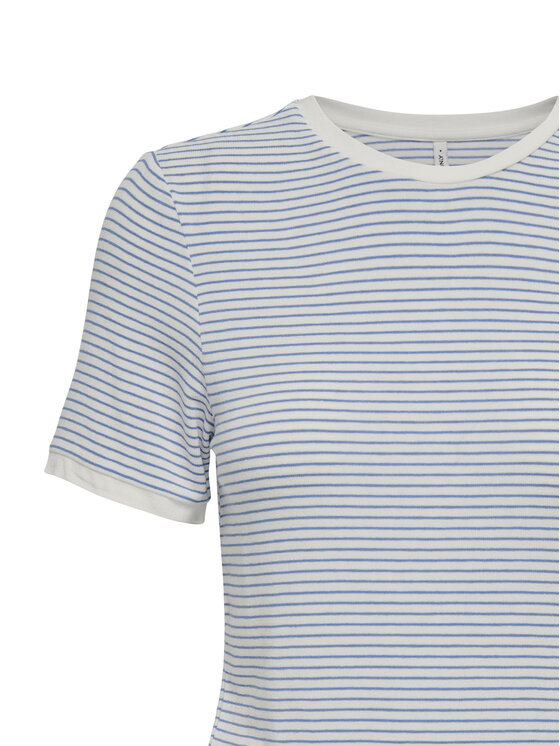 ONLY ONLY Camiseta Tine 15315406 Azul Regular Fit