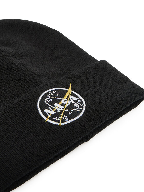 Alpha Industries Czapka Alpha Industries Nasa Beanie 198948 Czarny