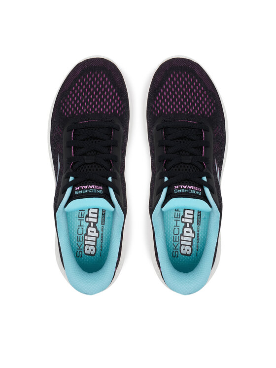 Skechers Sneakers Skechers GO WALK Now - Khloe 125643/BKPR Negru
