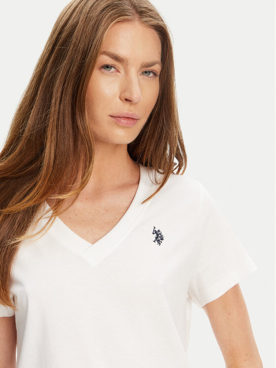 U.S. Polo Assn. U.S. Polo Assn. Футболка WUP0635 Білий Classic Fit