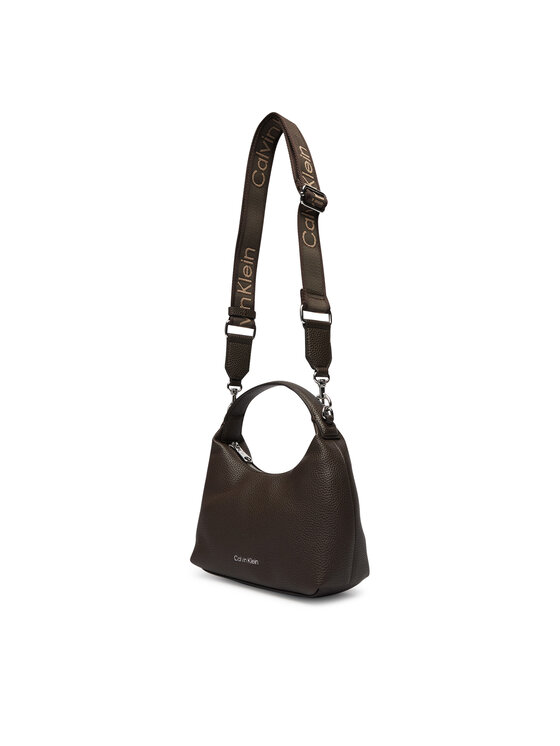 Calvin Klein Ročna torba Calvin Klein LV04F3892G Temno rjava
