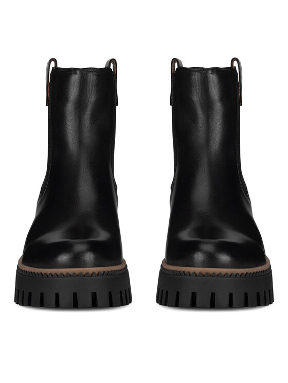 MEXX Kotníková obuv s elastickým prvkem MEXX MICP1710643W Černá