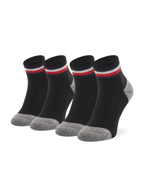 Tommy Hilfiger Dlhé ponožky Tommy Hilfiger 100001501 Čierna