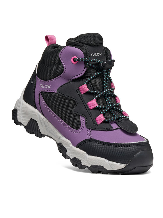 Geox Auliniai batai Geox J Magnetar G. B Abx J464LB 050FU C8277 M Violetinė