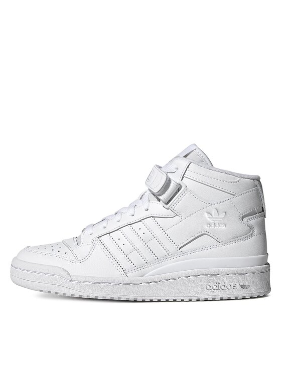 adidas Sneakersy adidas Forum Mid Shoes FZ6473 Bílá