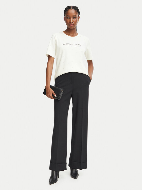 MICHAEL Michael Kors MICHAEL Michael Kors Camiseta MT6524Y97J Crema Regular Fit