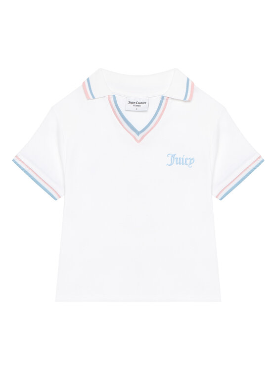 Juicy Couture Juicy Couture Polo JCWCT225355 Blanco Regular Fit