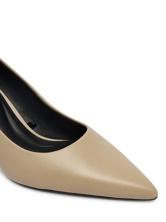 Calvin Klein Tacón de aguja Calvin Klein Ess Stiletto 70 HW0HW02607 Beis