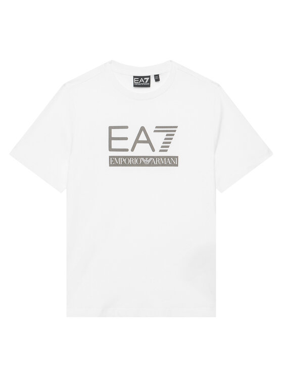 EA7 Emporio Armani EA7 Emporio Armani Camiseta 7B000350 AF10375 U0002 Blanco Regular Fit