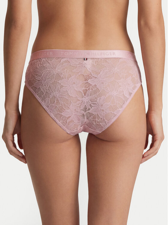 Tommy Hilfiger Tommy Hilfiger Braguitas clásicas de talle alto UW0UW06269 Rosa