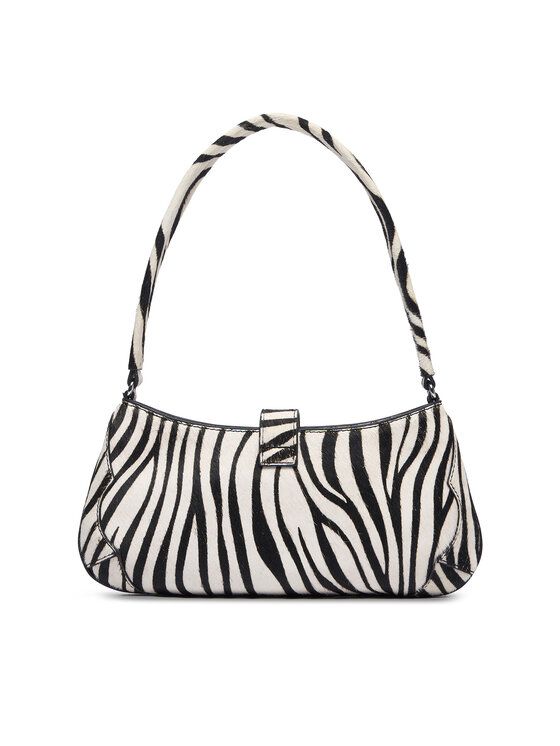 Tommy Jeans Borsetta Tommy Jeans Tjw Cool Zebra Shoulder Bag AW0AW18879 Bianco