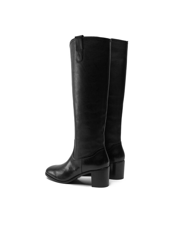 LAUREN RALPH LAUREN Kozačky Lauren Ralph Lauren 802937812001 Černá