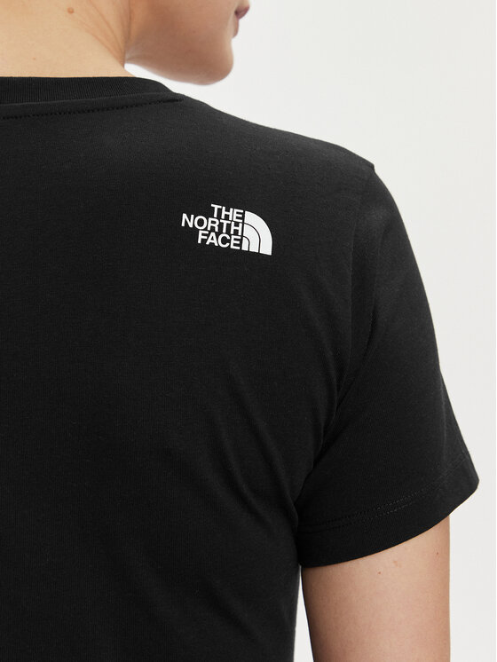 The North Face The North Face T-shirt Simple Dome NF0A87NH Crna Regular Fit