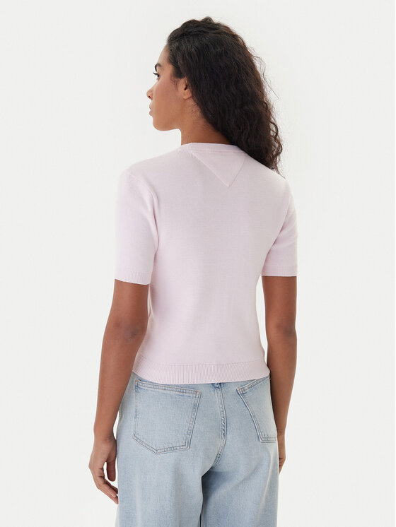 Tommy Jeans Tommy Jeans T-Shirt Essential DW0DW19336 Ροζ Regular Fit