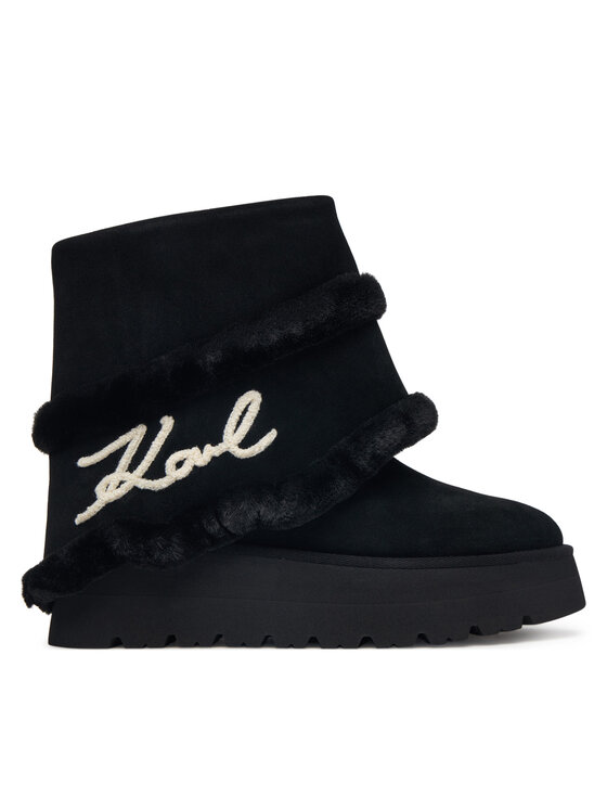 KARL LAGERFELD Cizme de zăpadă KARL LAGERFELD Skylar KL48652 Negru