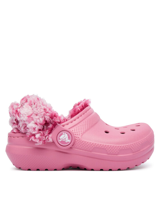 Crocs Шльопанці Crocs Classic Fleece Lined Clog T 212857 Рожевий