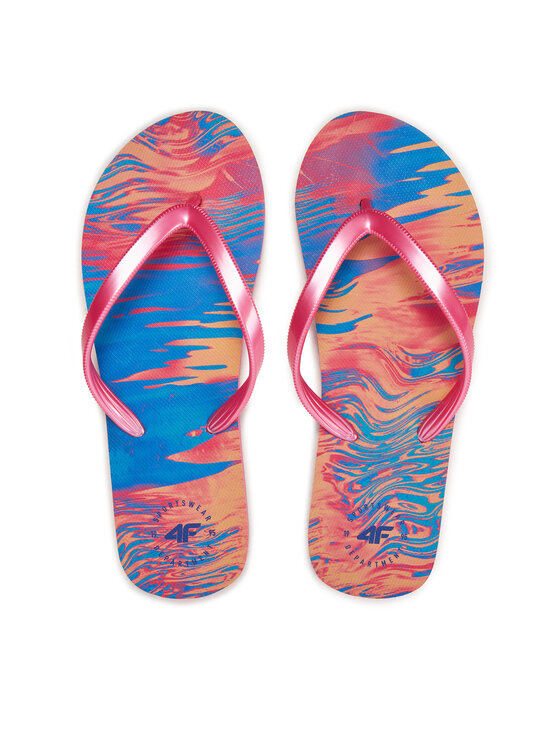 4F Žabky 4F 4FRMM00FFLIF138 Béžová