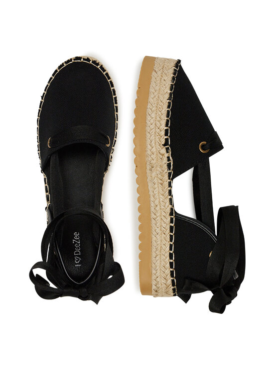 DeeZee Еспадрильї DeeZee ZYLS093 Чорний