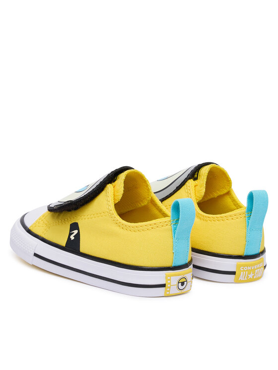 Converse Teniși Converse Converse x Minions Chuck Taylor All Star One Strap Easy-On A21407C Galben
